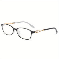 Square Clear Lens Anti-Eyestrain Reading Glasses