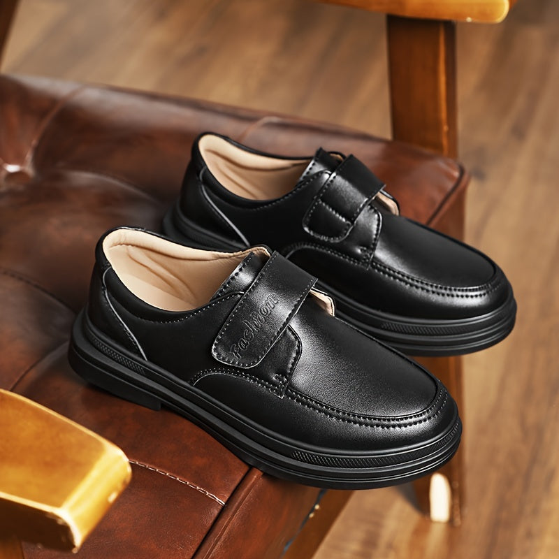 Boys Low Top Oxford Shoes Soft Bottom Non Slip Dress Shoes