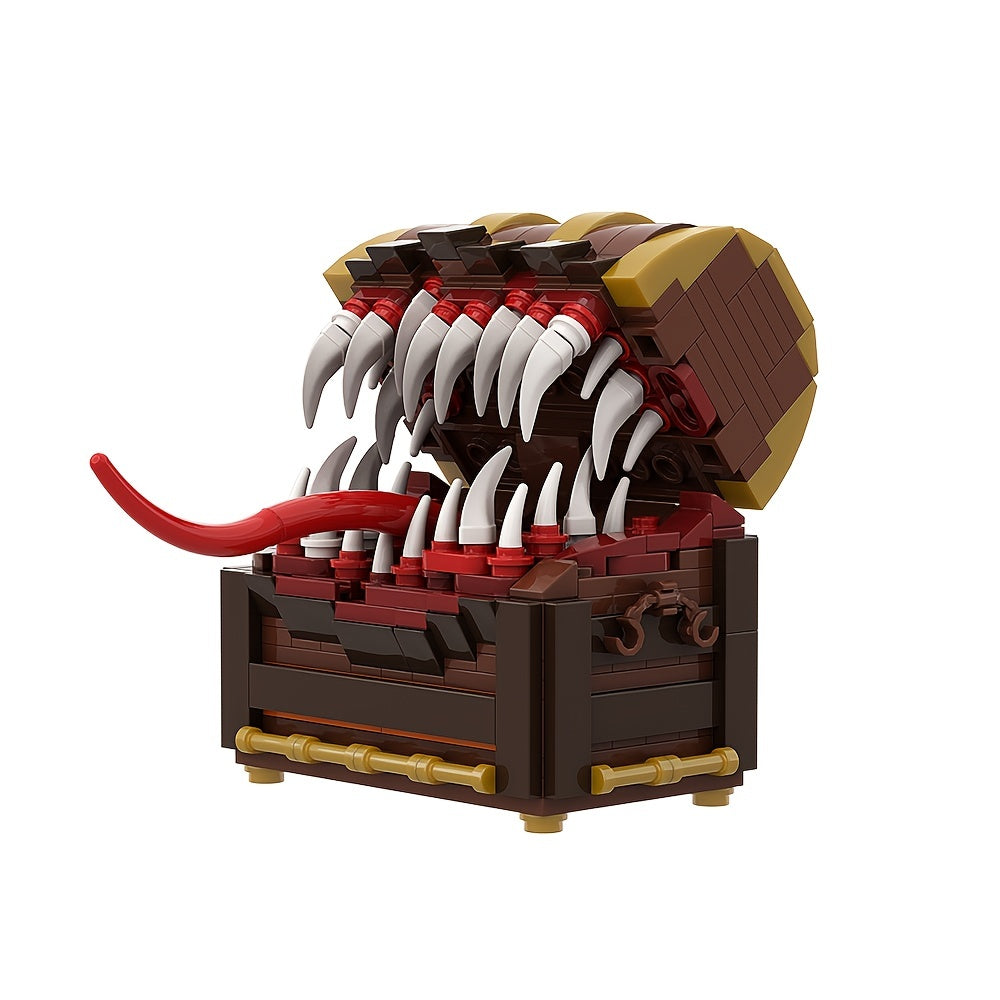 Treasure Chest Monster Building Block Toy