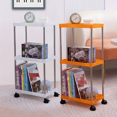 3 Tier Rolling Cart Slim Storage Cart With Wheels