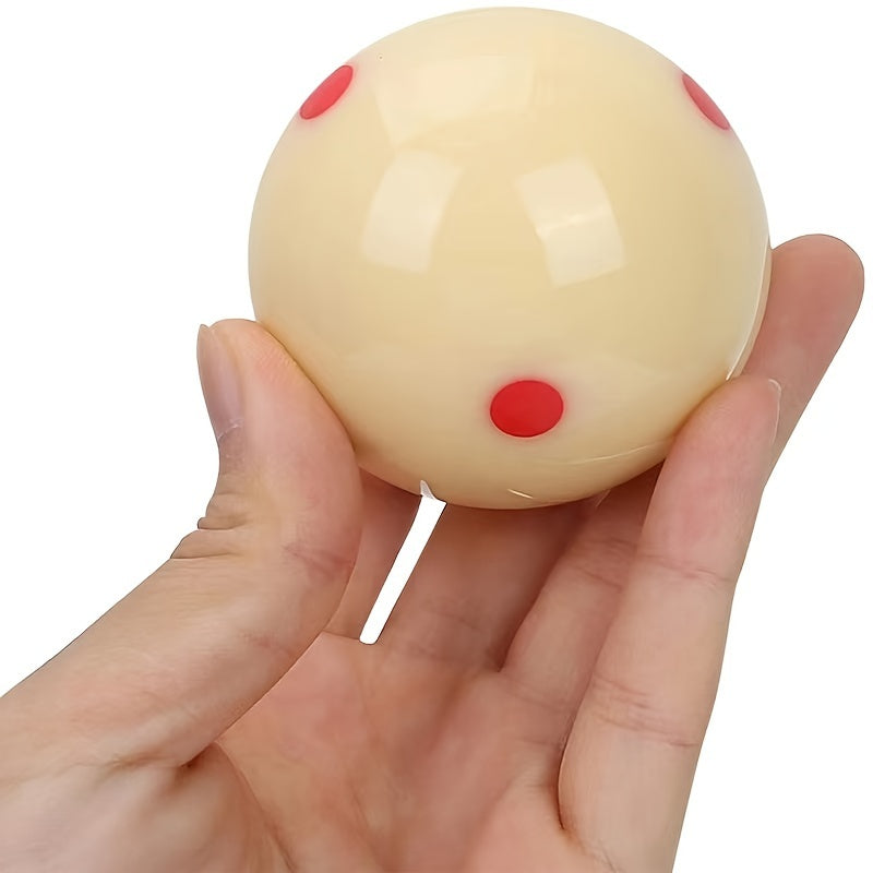 Regulation Size Billiard Pool Ball Red Dot Cue Ball Snooker Training Ball