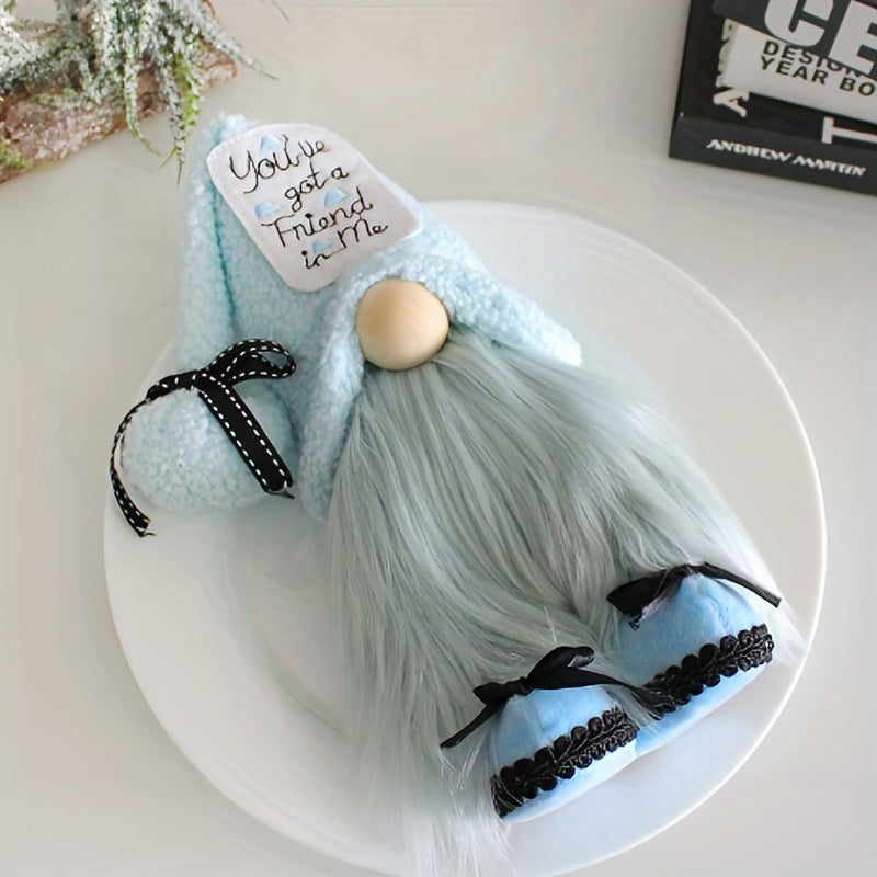 Faceless Doll Window Decoration Creative Holiday Dwarf Standing Posture