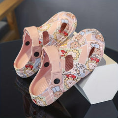 Kids Cartoon Dinosaur Clogs Non Slip Sandals