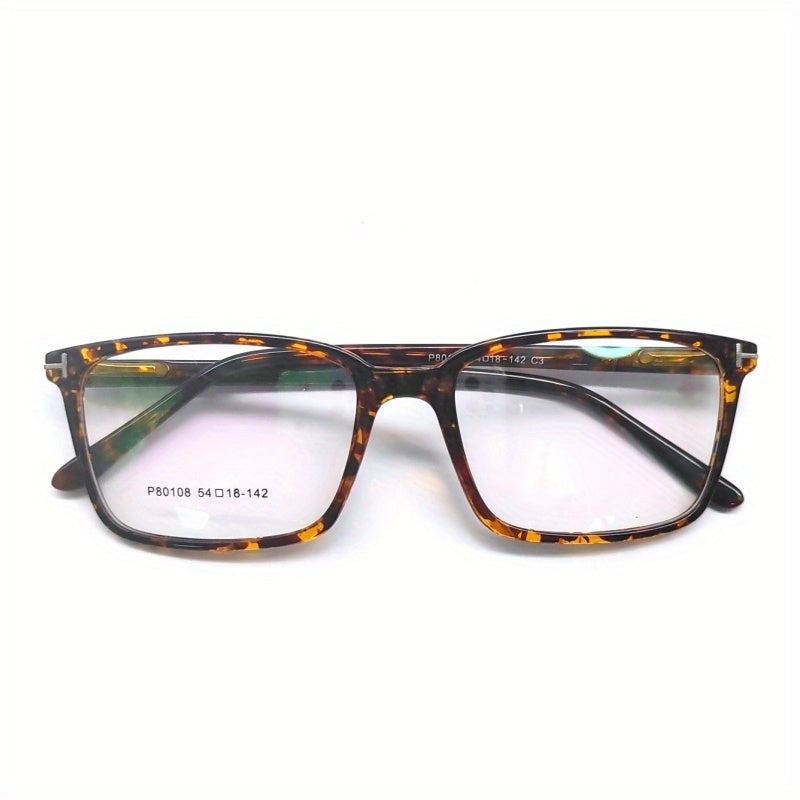 Men's Square Frame Anti Light Glasses