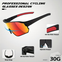 EYEOJO UV Polarized Sunglasses for Cycling and Sports