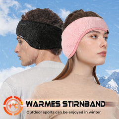 MVPTOO Winter Fleece Ear Warm Headband for Sports Yoga Gym