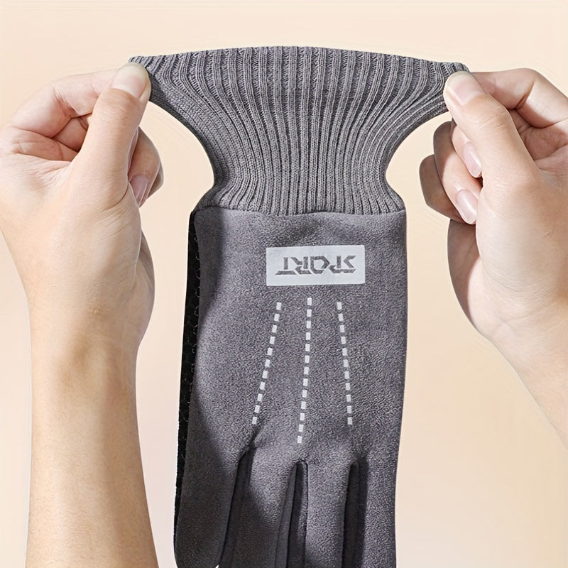 Warm Waterproof Fishing and Cycling Gloves