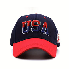 Embroidery Baseball Cap Snapback Hat Outdoor Sun Visor Sports Travel Hat