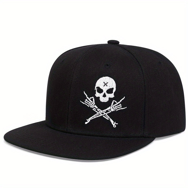 Men's Skull Baseball Cap Adjustable Casual Style Hat