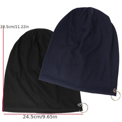 Hip hop Hat Thin Knitted Hat Solid Beanie Cap