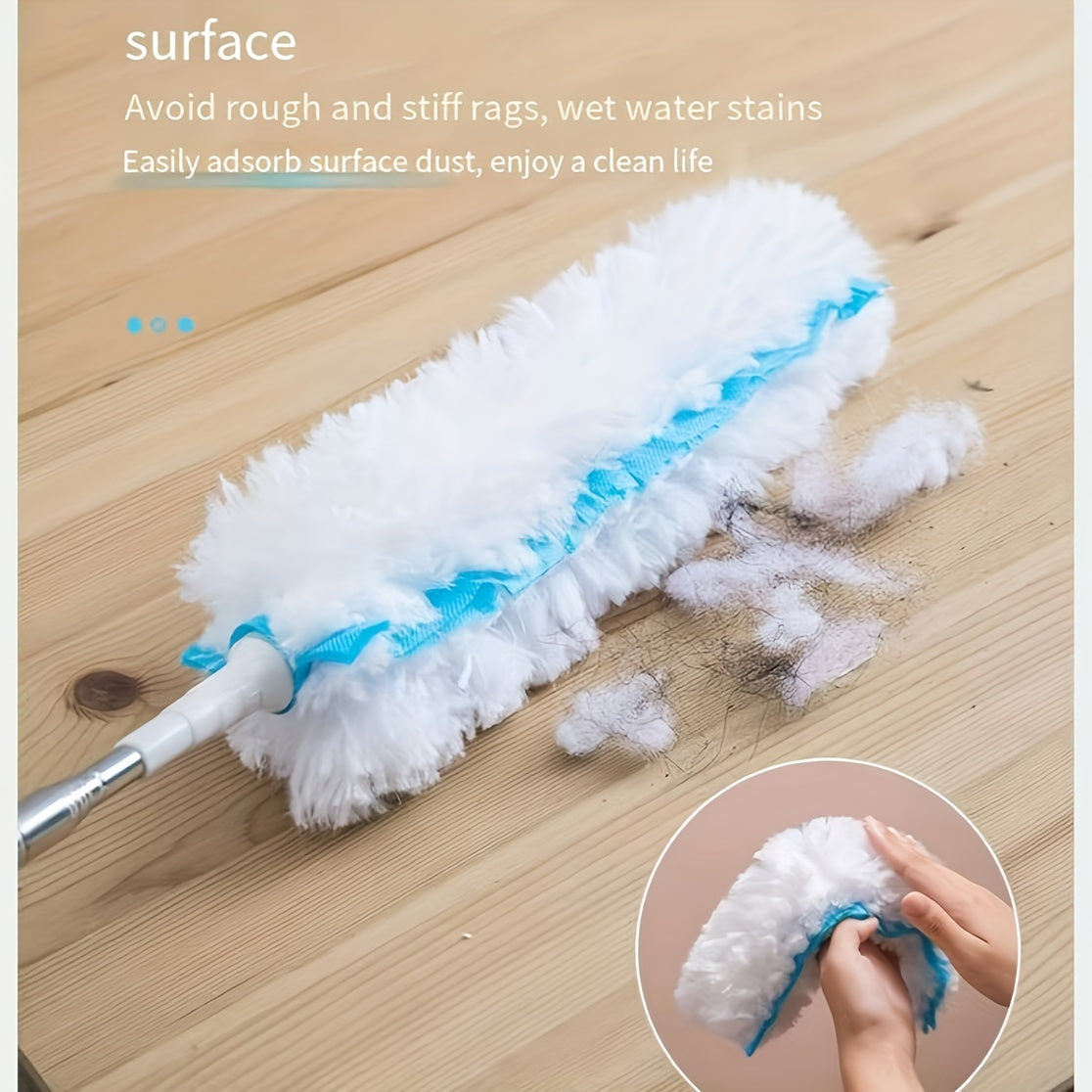 Disposable Retractable Duster - Household Cleaning Tool