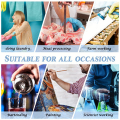 Waterproof PVC Apron Adult Pocket Apron Kitchen Supplies
