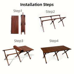 Foldable Lightweight Table for Camping & Picnics