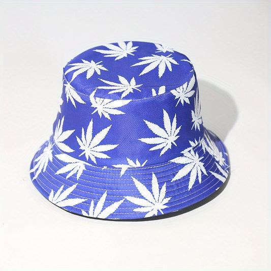 Maple Leaf Fisherman Hat Outdoor Sunscreen Leisure Unisex