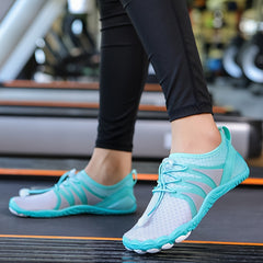 Non Slip Flat Wading Sneakers Beach Shoes For Swimming Surfing Diving Women's