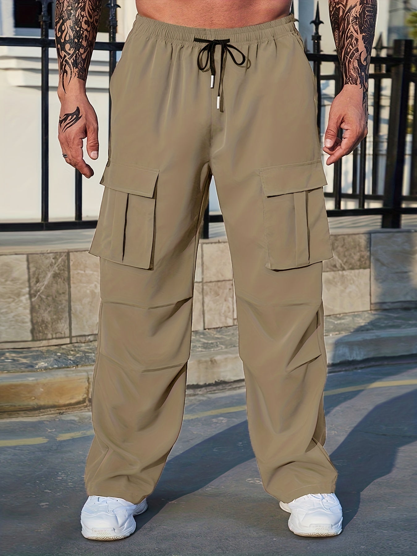 Men's Cargo Pants Outdoor Straight Leg
