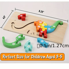 3D Animal Wood Puzzle Kit - 4 in 1