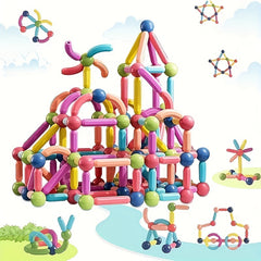 Magnetic Building Block Set Educational Construction Toys