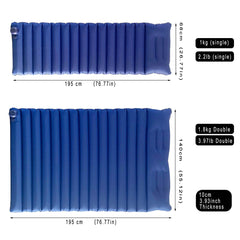 Inflatable TPU Mattress - Portable & Moisture Proof