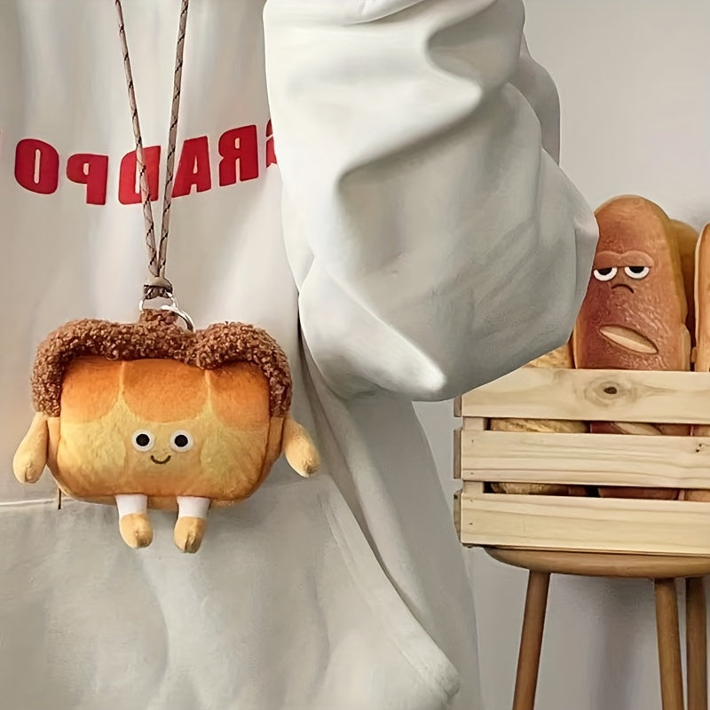 Creative Bread Character Purse for Kids Party Gift