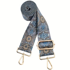 Vintage Pattern Bag Strap Replacement DIY Travel Accessories