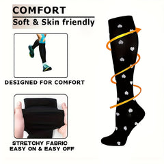 Copper Compression Socks 15-20 mmHg Knee High
