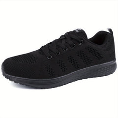Mesh Woven Running Shoes Breathable Gym Casual Sneakers Women's Footwear