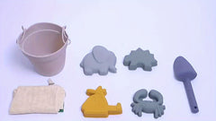Dinosaur Silicone Beach Toys Set for Bath Play