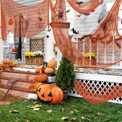 5pcs Halloween Scary Cloth Decor Scary Halloween Gauze 190 X 76