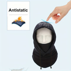Thickened Windproof Fleece Ski Mask for Men and Women