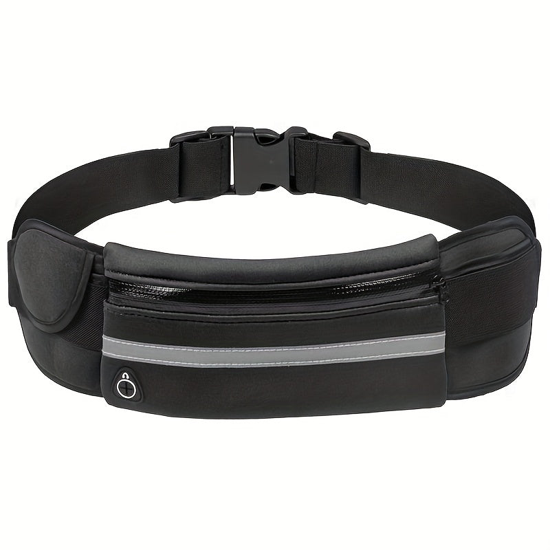 Waterproof Fanny Pack with Bottle Holder for Outdoor Fitness