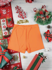 Casual Loungewear Shorts Women's Elastic Waist Pajama Shorts