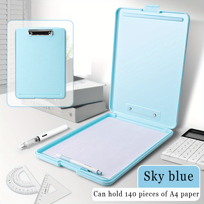 A4 File Storage Clipboard With Pen Slot