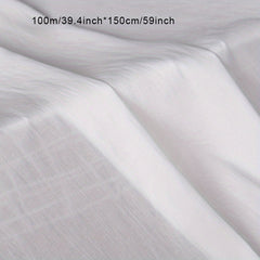 Soft Natural Cotton Silk Fabric for Women Dress DIY
