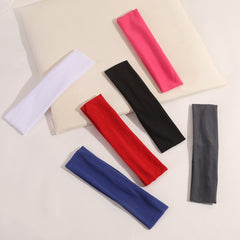 6pcs Solid Hair Band