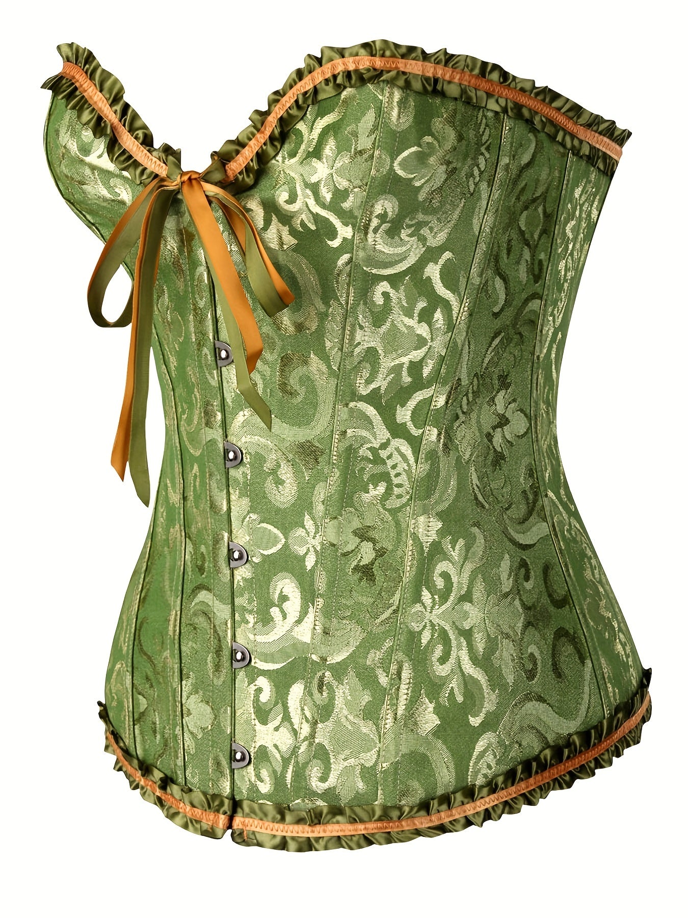 Strapless Corset Bustier Lace Up Body Shaper Women's Lingerie