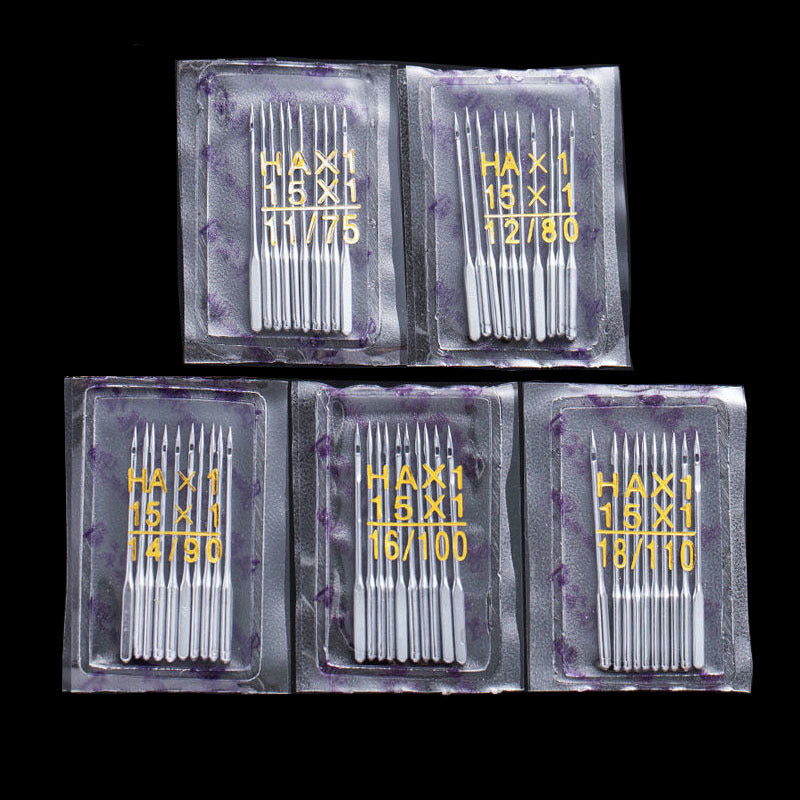 50pcs Universal Sewing Machine Needles 5 Sizes For Singer Brother Home