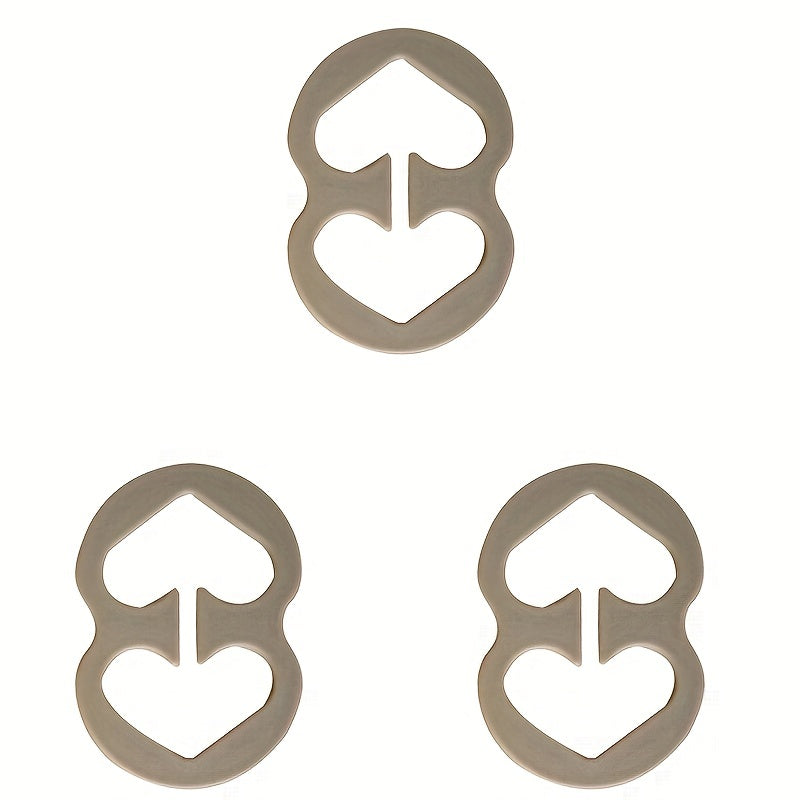 6 Pcs Invisible Bra Strap Clips Non-slip Buckles for Braless Look