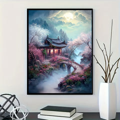 5D Diamond Painting House Set for Beginners - 15.75 x 27.56 Inches