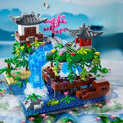 2650pcs Peach Pond Micro Building Blocks High Difficulty