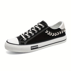 Men's Low Top Canvas Skate Shoes Outdoor Walking Sneakers