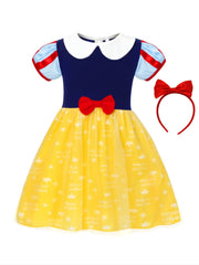 Halloween Fairy Tale Princess Dress For Girls Comfort Fit Tutu Dress