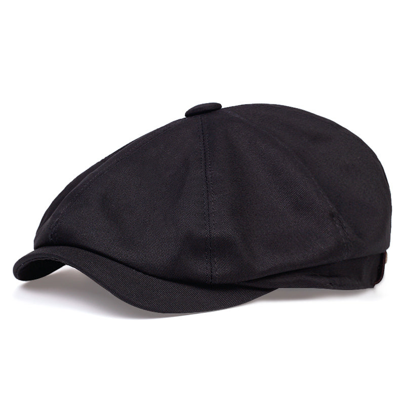 Men's Cotton Newsboy Hat