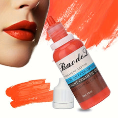 15ml Tattoo Ink Eyebrows Lips Eyeliner Pen Body Art Supply Pink