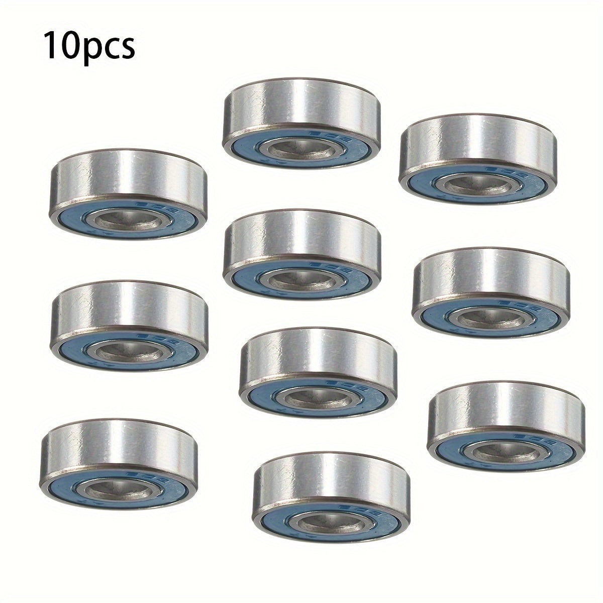 10pcs Skateboard Bearing Wheels Longboard Roller Skate Accessories