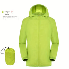 Unisex Sun Protection Hooded Jacket for Summer Style