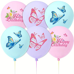 15pcs Butterfly Party Decorations Butterfly Balloons 30 12in Party Supplies