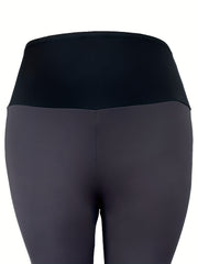 Colorblock High Rise Skinny Leggings