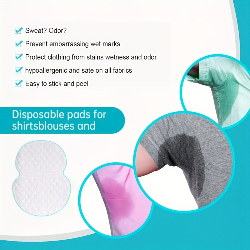 60pcs Disposable Underarm Sweat Pads Effective and Odorless