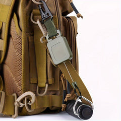 Retractable Keychain Buckle Steel Wire Rope Keyring